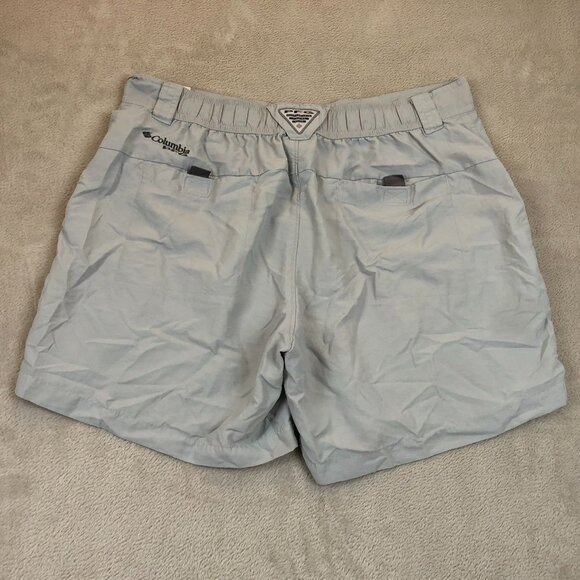 Columbia PFG Mens Cargo Short 38 Omni Shade Outdoors Camping Gray Casual - Picture 15 of 15